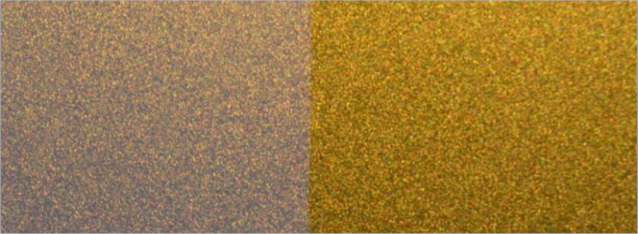 T-04 Optically variable pigment/ink Light Gold-Light Green 60-80μm-HiBlueStar