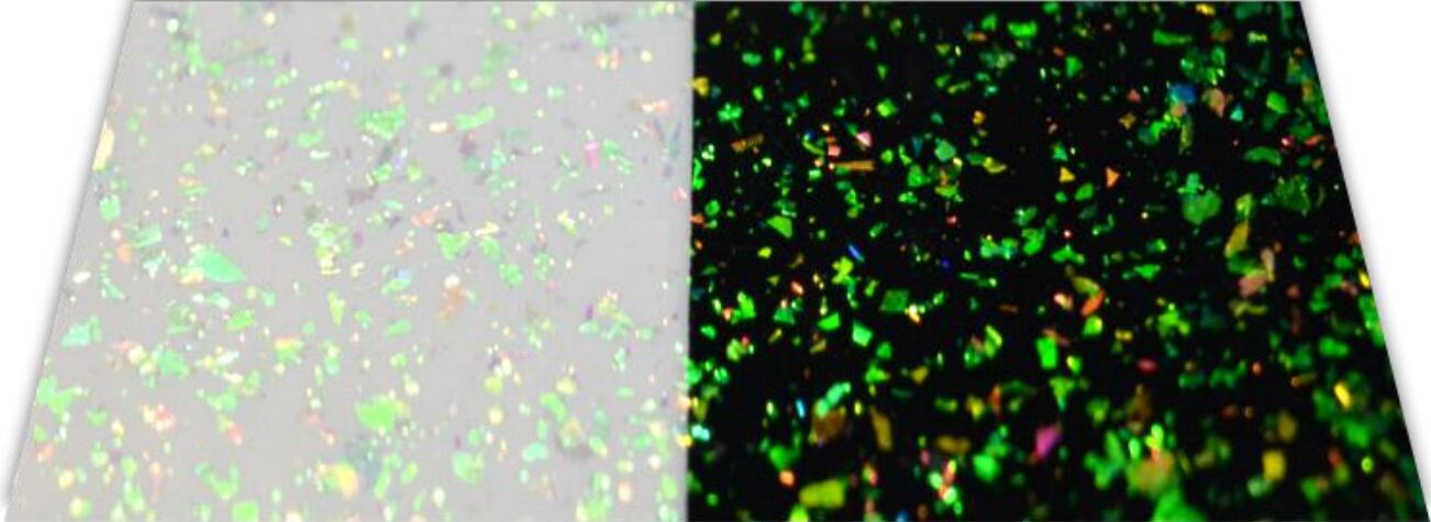 TS-06 Optically variable pigment/ink Red-Green 200-300μm-HiBlueStar