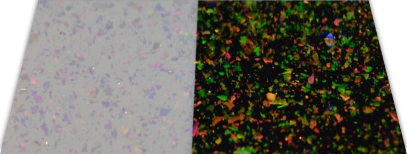 TS-06 Optically variable pigment/ink Orange Red-Green 200-300μm-HiBlueStar